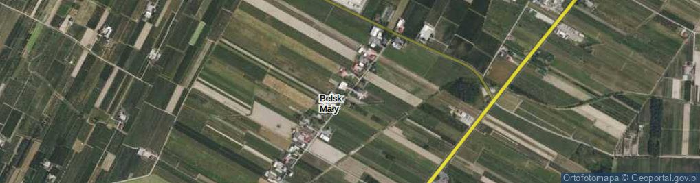 Zdjęcie satelitarne Belsk Mały ul.